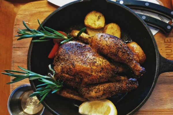 pintade, poulet